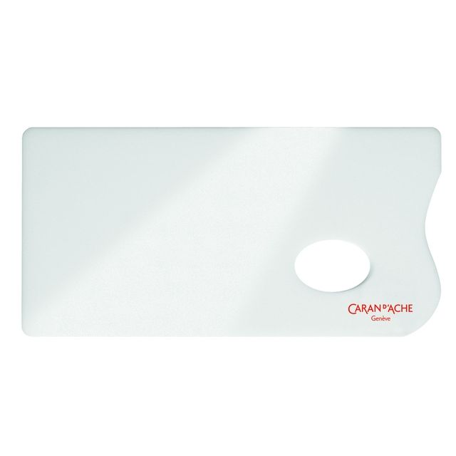 Caran d'ache - Farbpalette Plexiglas 26x13cm weiß