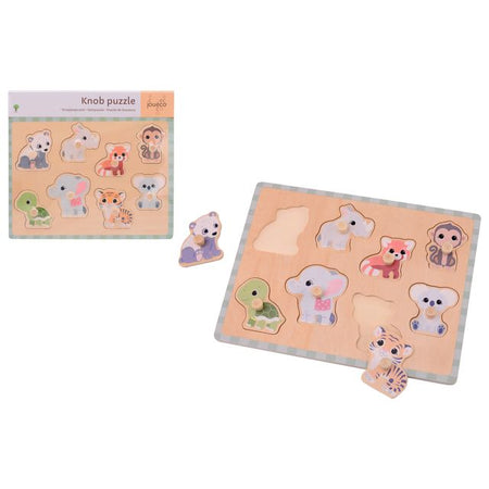 Bruna Büro - Jouéco The Wildies Family Knopfpuzzle