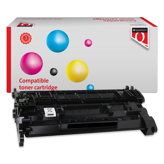 Quantore - Tonerkartuschen-Alternative für CANON 057H schwarz