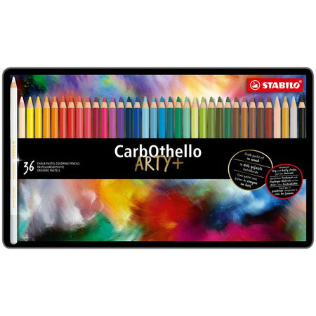 Stabilo - Buntstifte CarbOthello Limettenpastell, sortierte Dose mit 36 ​​Stück