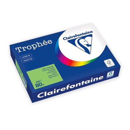 Trophee - Kopierpapier Trophée A4 80gr grasgrün 500 Blatt | 5 Stück