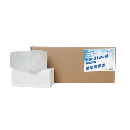 Cleaninq - Handtuch Z-Faltung 2-lagig 225x220mm 20x200 weiß