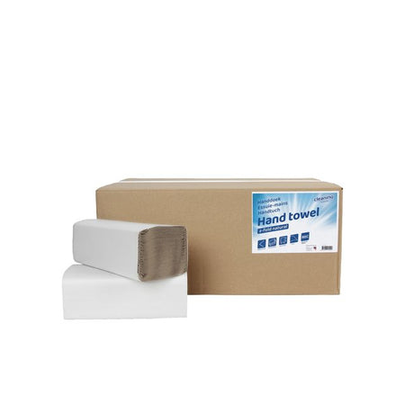 Cleaninq - Handtuch Z-Faltung 1-lagig 250x230mm 20x250Stk natur