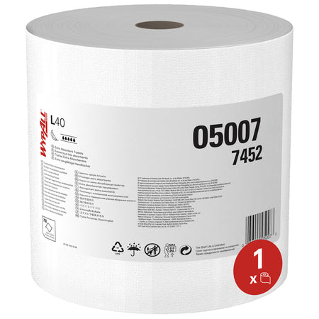 WypAll - Reinigungsrolle L40 PowerClean 1-lagig 315mmx232m