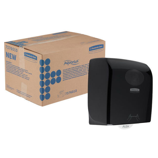 Aquarius KC - Handtuchrollenspender schwarz 7376