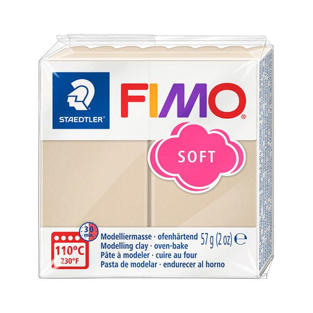 Fimo Staedtler - Modelliermasse Fimo weich 57 Gramm Sahara