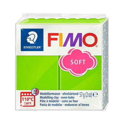 Fimo Staedtler - Modelliermasse Fimo weich 57 Gramm apfelgrün