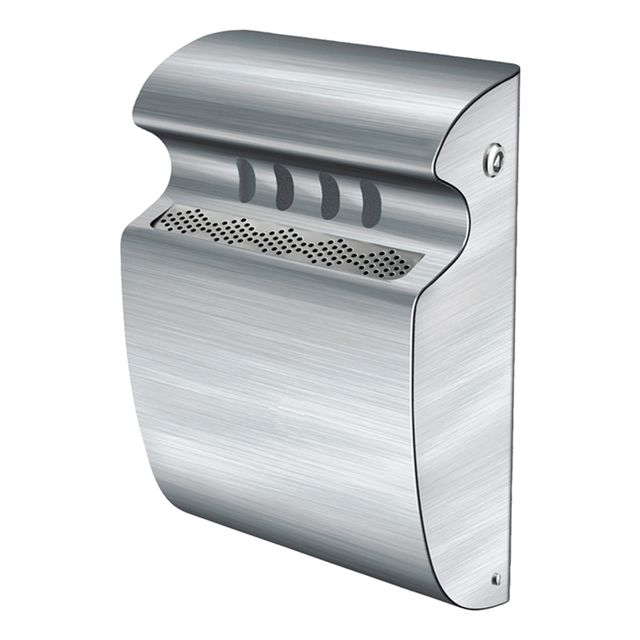 Vepa Bins - Wandaschenbecher 3 Liter mattierter Edelstahl