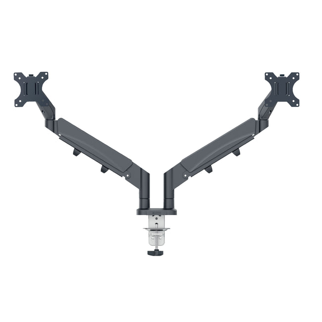 Leitz - Monitorarm Ergo platzsparender Doppel-Monitorarm
