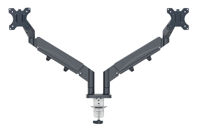 Leitz - Monitorarm Ergo platzsparender Doppel-Monitorarm