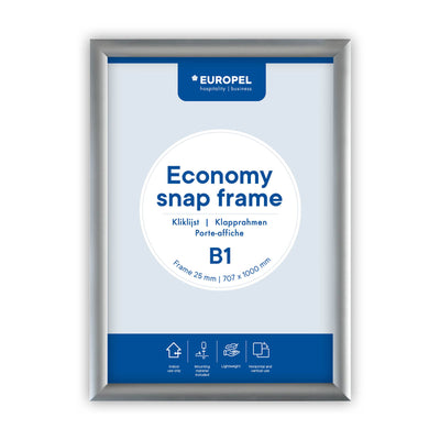 Europel - Klapprahmenschale Economy B1 silber
