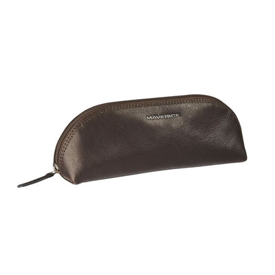 Maverick - Federmäppchen Braun oval