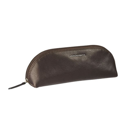 Maverick - Federmäppchen Braun oval