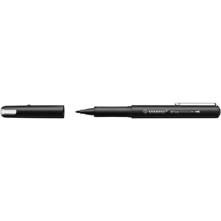 Stabilo - Fineliner dr!ver medium schwarz | 5 Stück