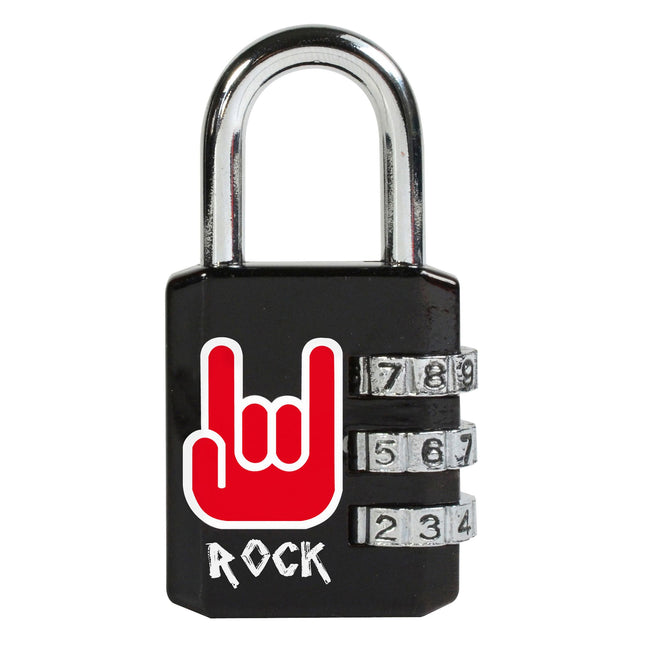 Master Lock – Vorhängeschloss Masterlock mit 3-stelligem 30-mm-Steinmuster
