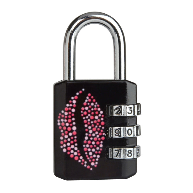 Master Lock – Vorhängeschloss Masterlock mit 3-stelligem 30-mm-Kussmuster