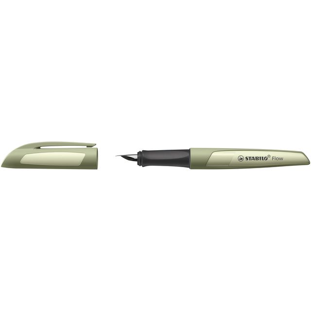Stabilo - Füllfederhalter Flow medium khaki
