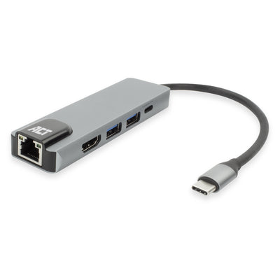 ACT - Dockingstation USB-C 4K für 1 HDMI-Monitor