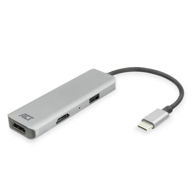 ACT - Adapter USB-C 4K Multiport für 2 HDMI-Monitore