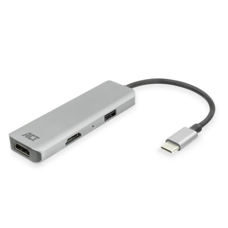 ACT - Adapter USB-C 4K Multiport für 2 HDMI-Monitore