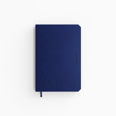 De KEMPEN - Notizbuch Silence 110x160mm Linie 160 Seiten 90gr dunkelblau