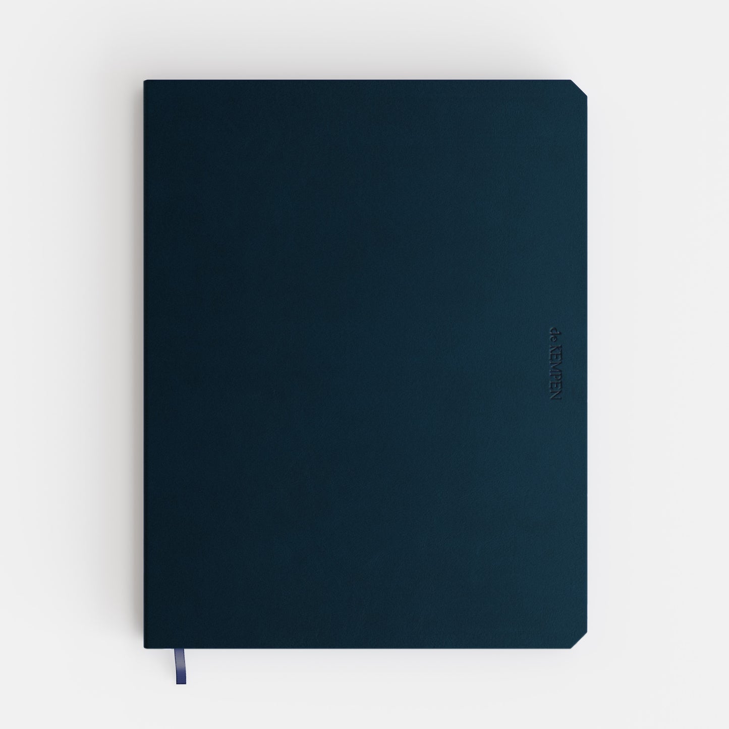 De KEMPEN - Notizbuch Silence 171x220mm blanko 192 Seiten 90gr dunkelblau