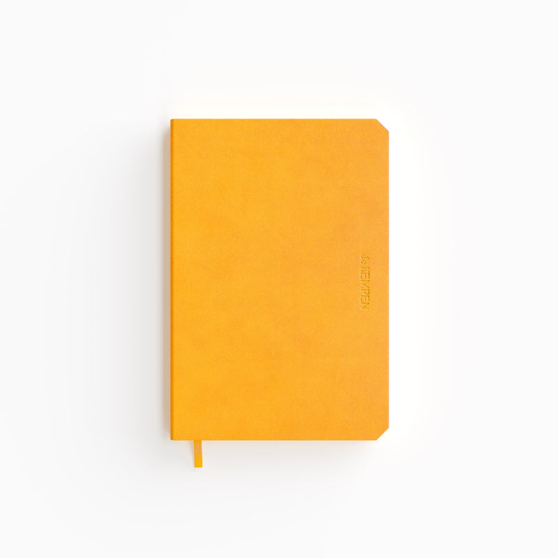 De KEMPEN - Notizbuch Independent 110x160mm Linie 160 Seiten 90gr gelb