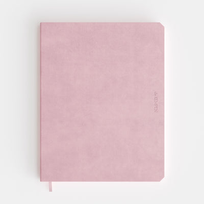 De KEMPEN - Notizbuch Brut 171x220mm Linie 192 Seiten 90gr rosa