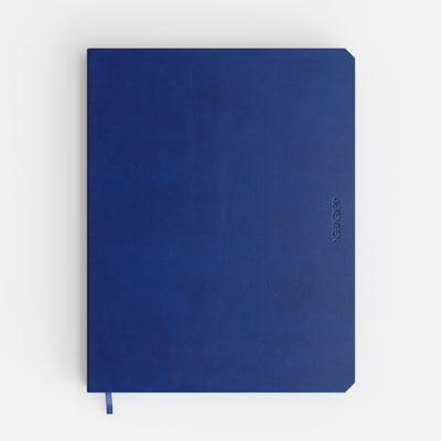 De KEMPEN - Notizbuch Blue Note 171x220mm Zeile 192 Seiten 90gr blau