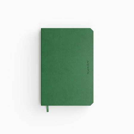 De KEMPEN - Notizbuch Origin 110x160mm blanko 160 Seiten 90gr grün