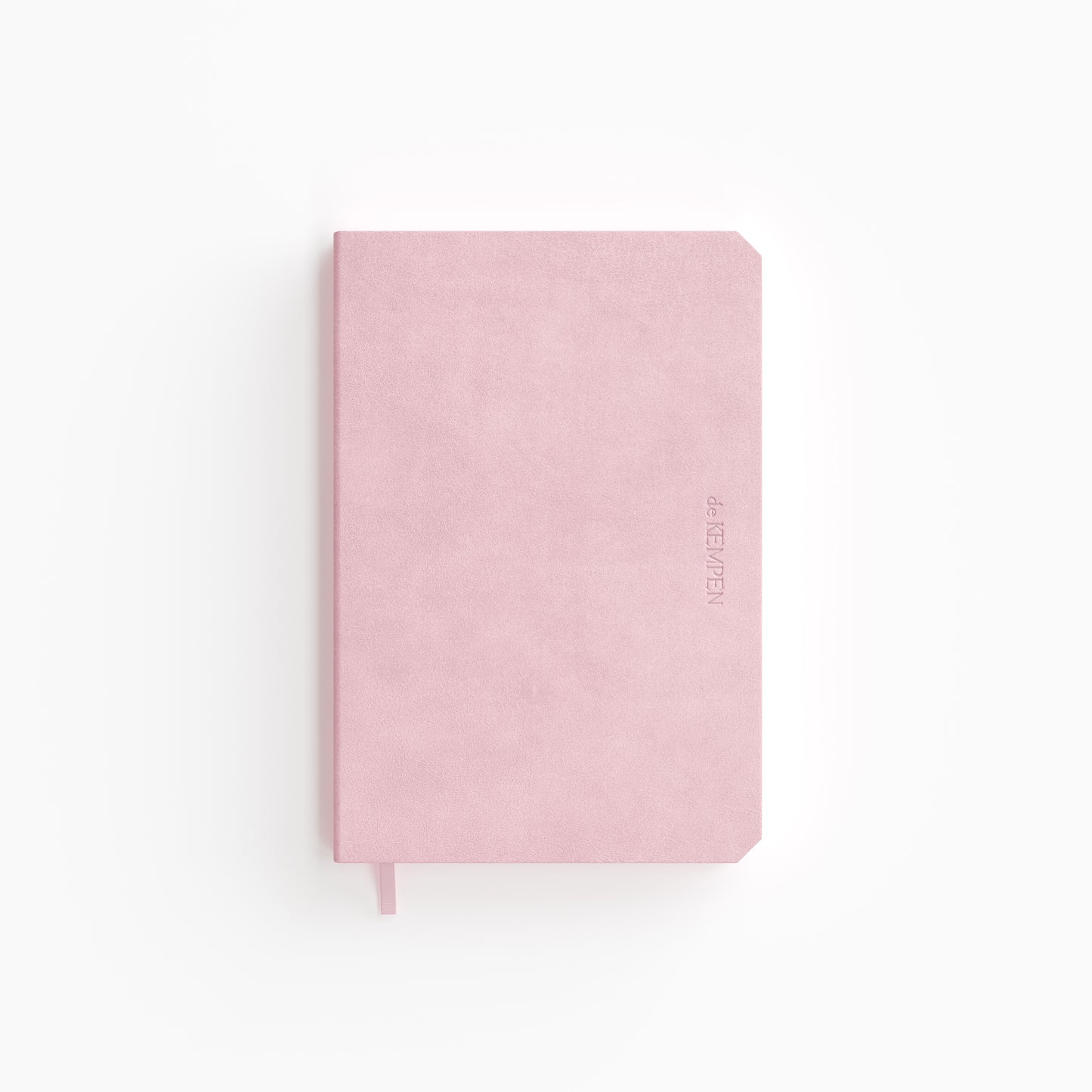 De KEMPEN - Notizbuch Brut 110x160mm blanko 160 Seiten 90gr rosa