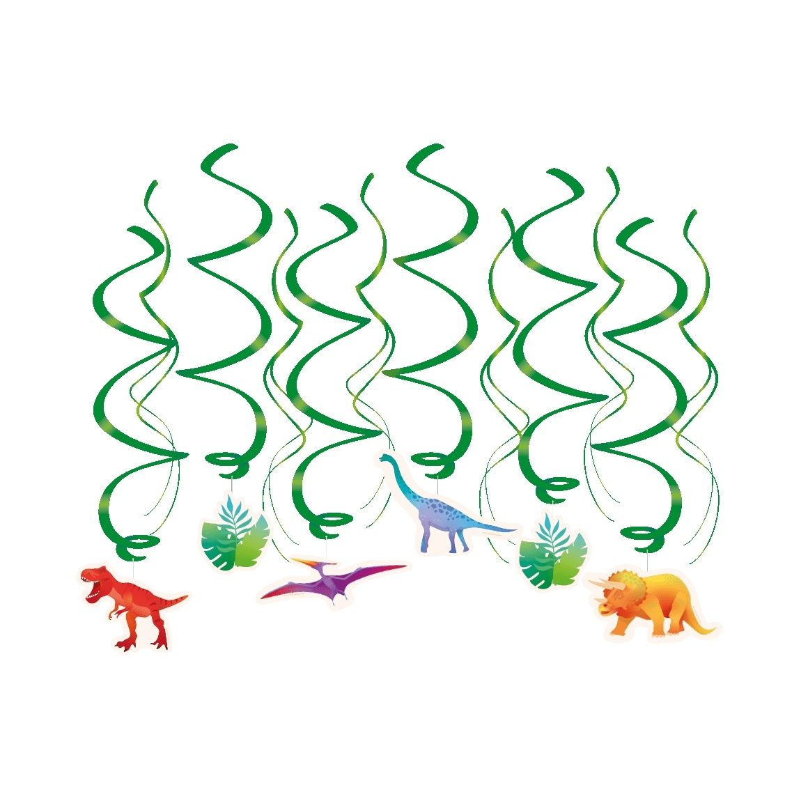 Bruna Büro – Wirbeldekorationen Dino