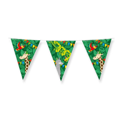 Bruna Büro - Bunting Jungle Cartoon-Folie 10 Meter