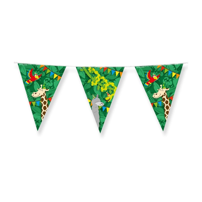 Bruna Büro - Bunting Jungle Cartoon-Folie 10 Meter