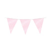Bruna office - Partyflagge aus Folie, Babyrosa