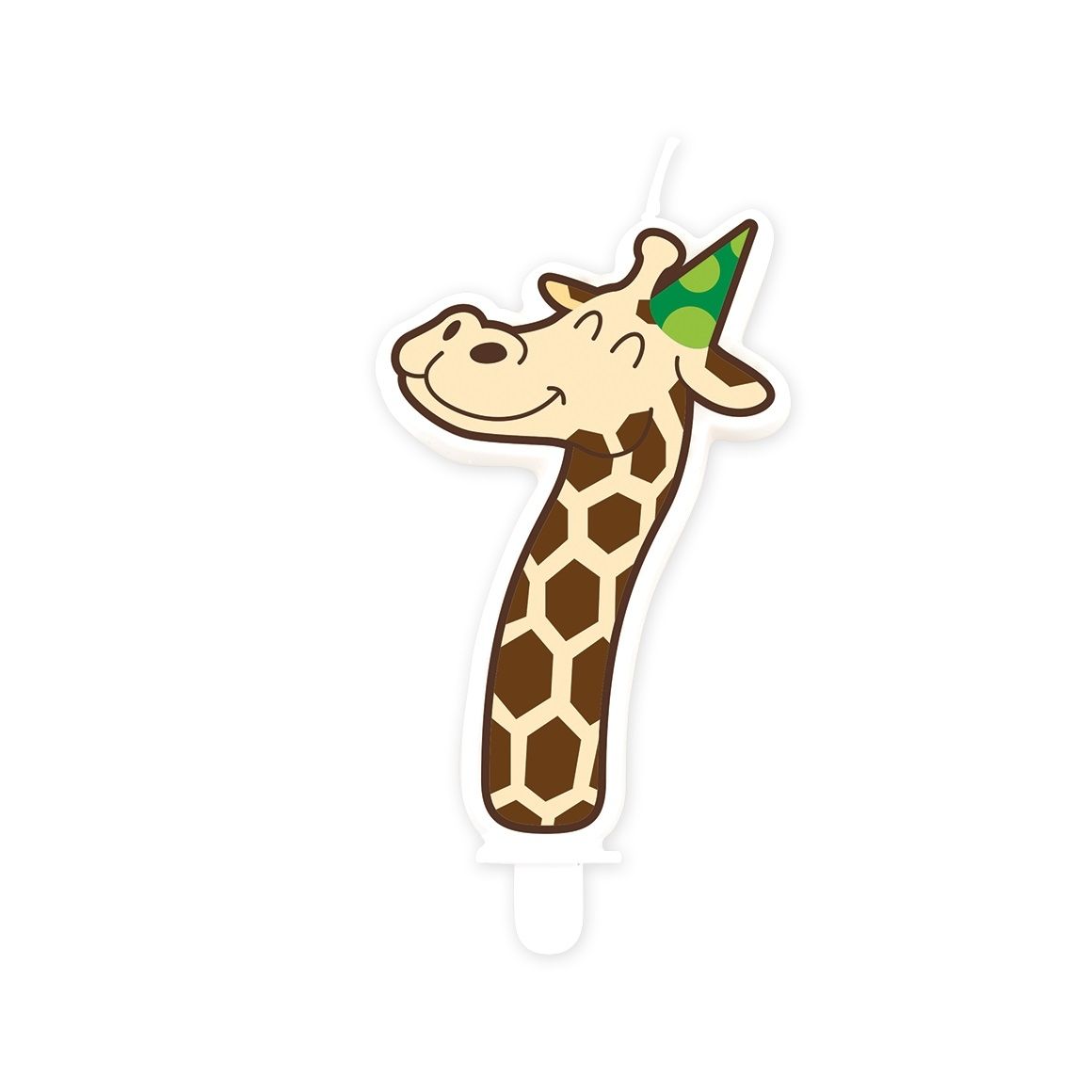Bruna Büro - Dschungelkerze 7 Giraffe | 4 Stück