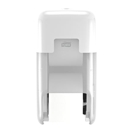 Tork -  Toiletpapierdispenser t7 verticaal duo wit