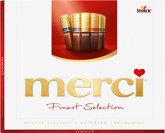 Merci - Schokolade feinste Auswahl 250gr | 10 Stück