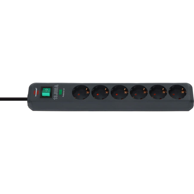 Brennerstuhl - Steckdose OSB 6vd 5m schwarz