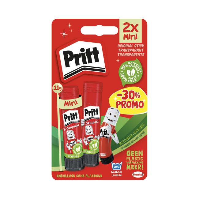 Pritt - Klebestift Stick Original 2x 11gr Aktion