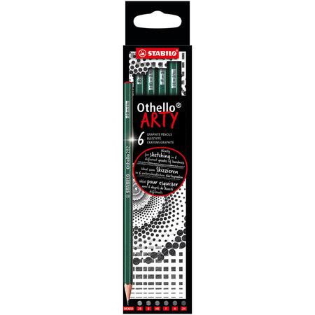 Stabilo - Bleistift othello 6 Härtegrade | 6 Stück