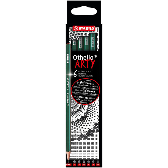 Stabilo - Bleistift othello 6 Härtegrade | 6 Stück