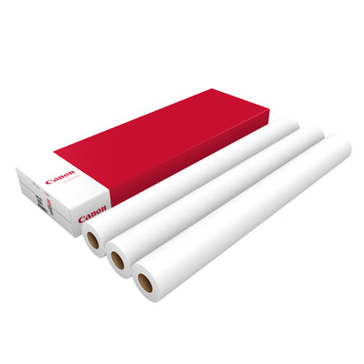 Canon - Inkjet-Papier 914 mm x 50 m, 90 g, Standard, 3 Rollen