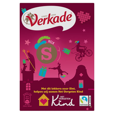 Verkade - Schokoladen-Buchstabenmilch s 65 Gramm