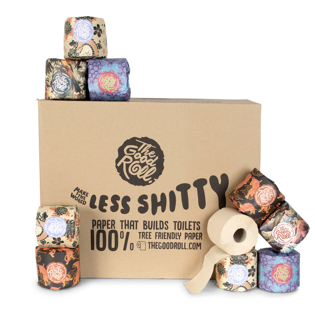 The Good Roll – Toilettenpapier TGR Panda Edition 2 Schichten 300 Blatt