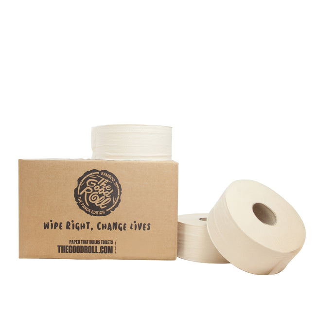 The Good Roll - Toilettenpapier TGR Jumbo klein 2-lagig 180m natur