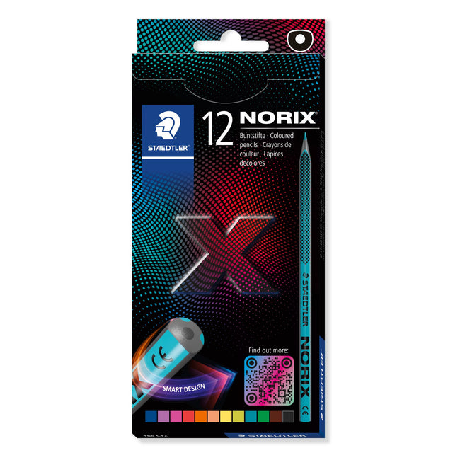 Staedtler - Buntstift Norix Set 12 Farben | 10 Stück