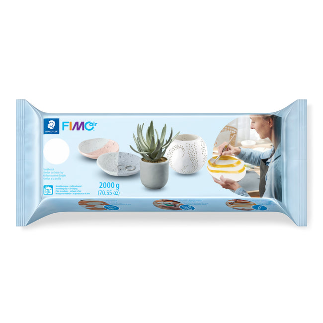 Fimo Staedtler - Modelliermasse Fimo Air 2000 Gramm weiß