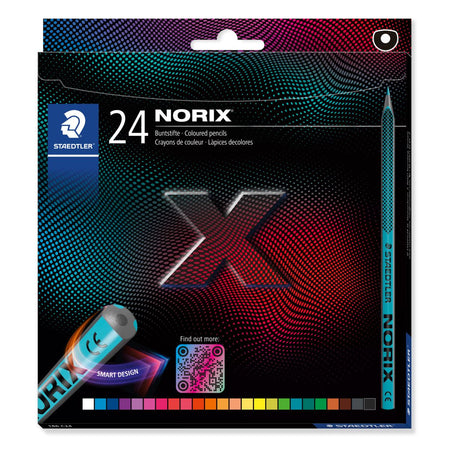Staedtler - Buntstift Norix Set 24 Farben | 5 Stück