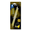 Staedtler - Graphitstift Norix Blister 2 Stück HB schwarz gelb